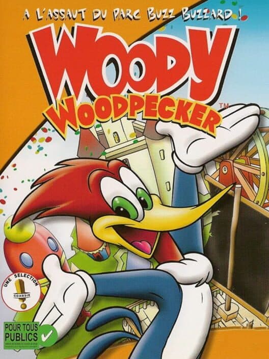 Woody Woodpecker: Escape from Buzz Buzzard Park box art