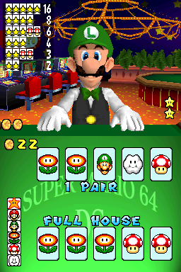 Luigi's Picture Poker box art